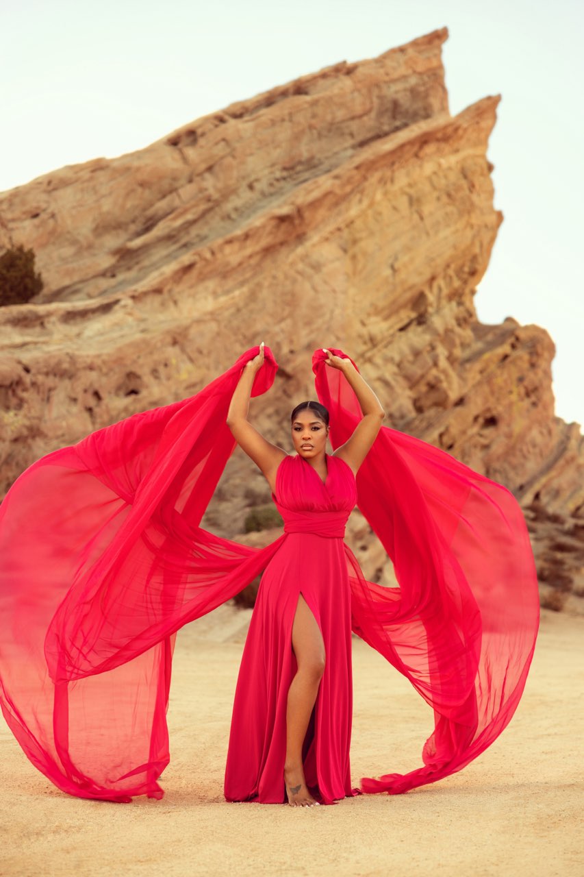 Senorita  Photoshoot Dress - Red