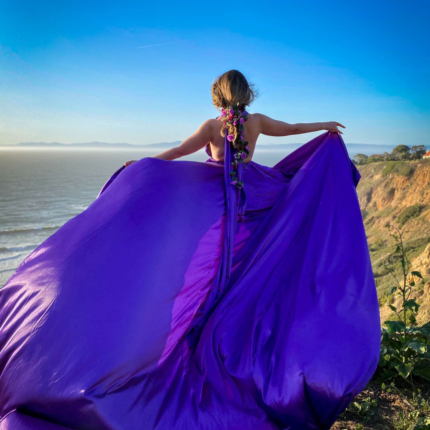 Diana Infiniti Dress, Purple | Maternity Photoshoot Dress